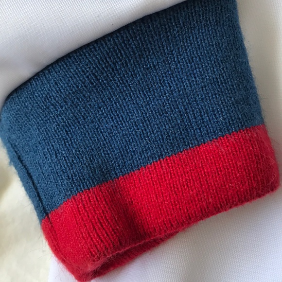 COPY - Nike white FCB logo track jacket fits women’s medium striped knit trim E… - Picture 6 of 10